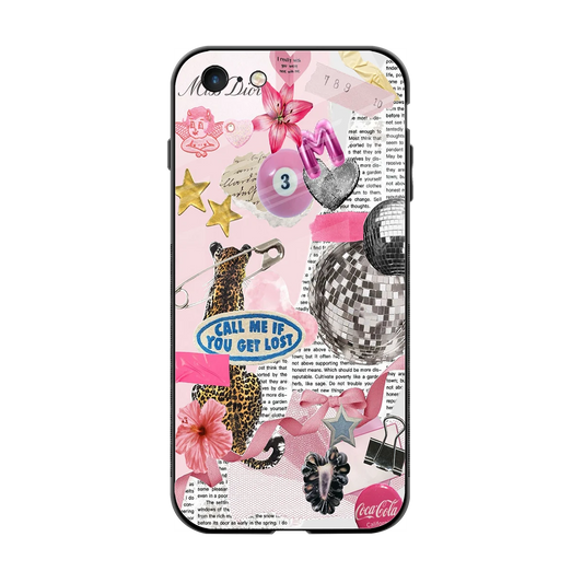 Lost Call back phone cover | glass case for iphone 6s plus