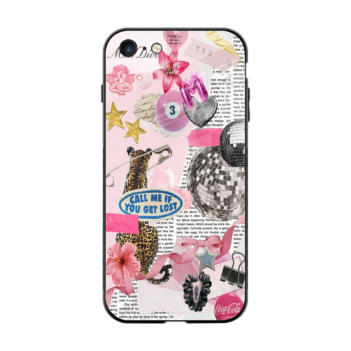 Lost Call back phone cover | glass case for iphone 7