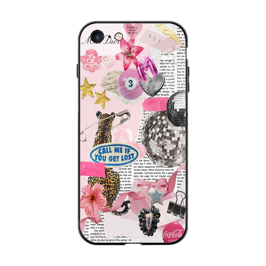 Lost Call back phone cover | glass case for iphone 7