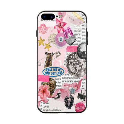 Lost Call back phone cover | glass case for iphone 7 plus