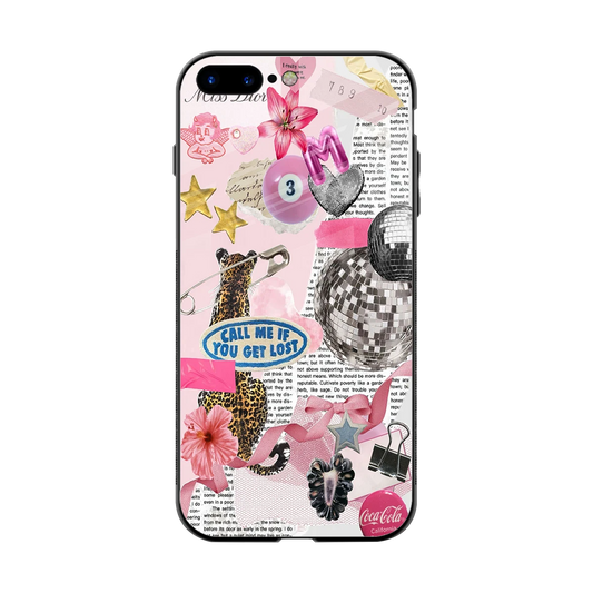 Lost Call back phone cover | glass case for iphone 8 plus