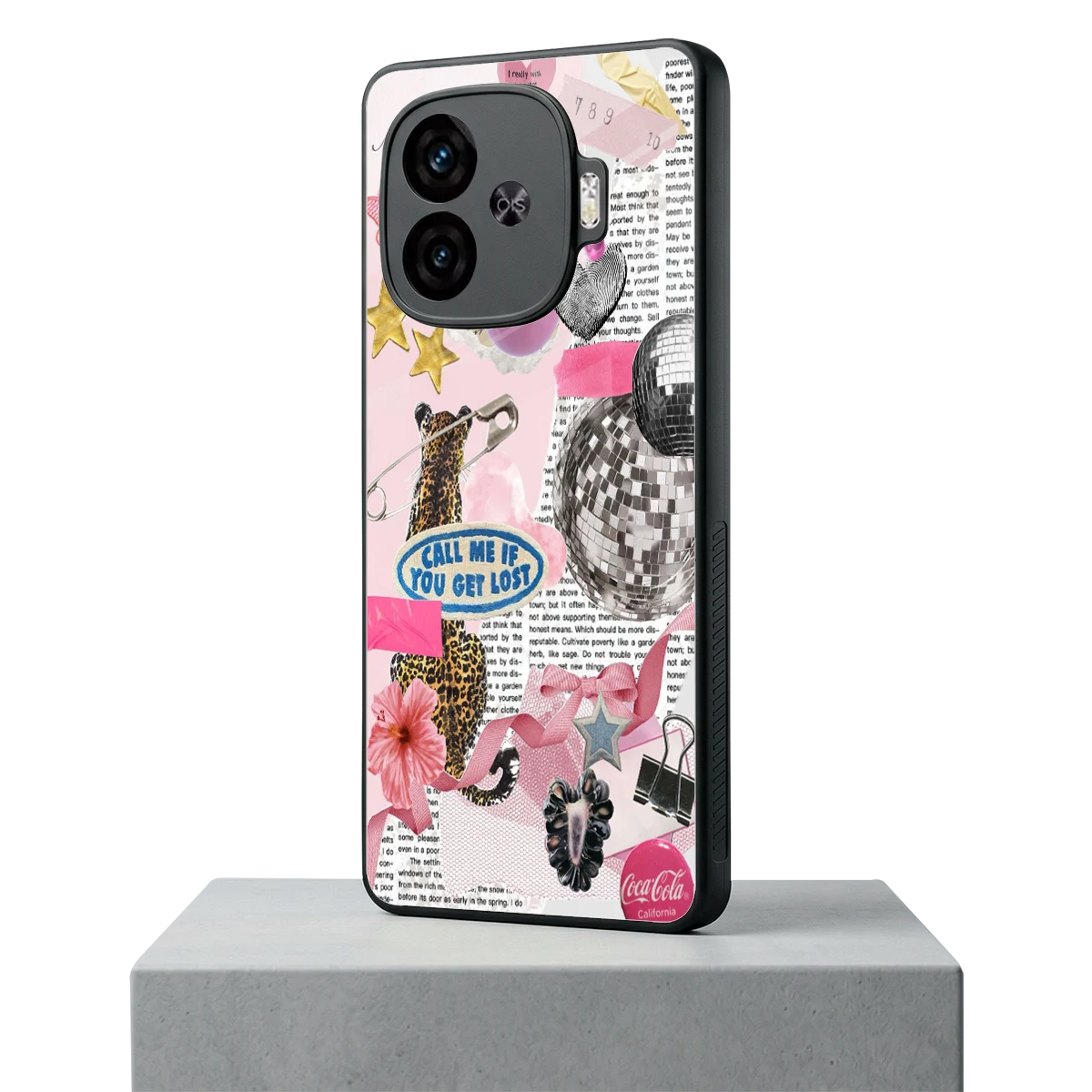 Lost Call iqoo neo 10r 5g mobile cover | shockproof glass phone case