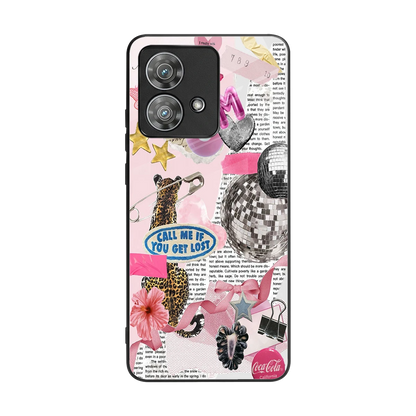 Lost Call back phone cover | glass case for motorola edge 40 neo 5g