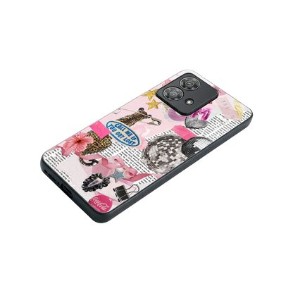 Lost Call stylish phone case for motorola edge 40 neo 5g | glossy glass and slim fit