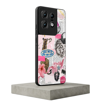 Lost Call motorola edge 50 pro mobile cover | shockproof glass phone case