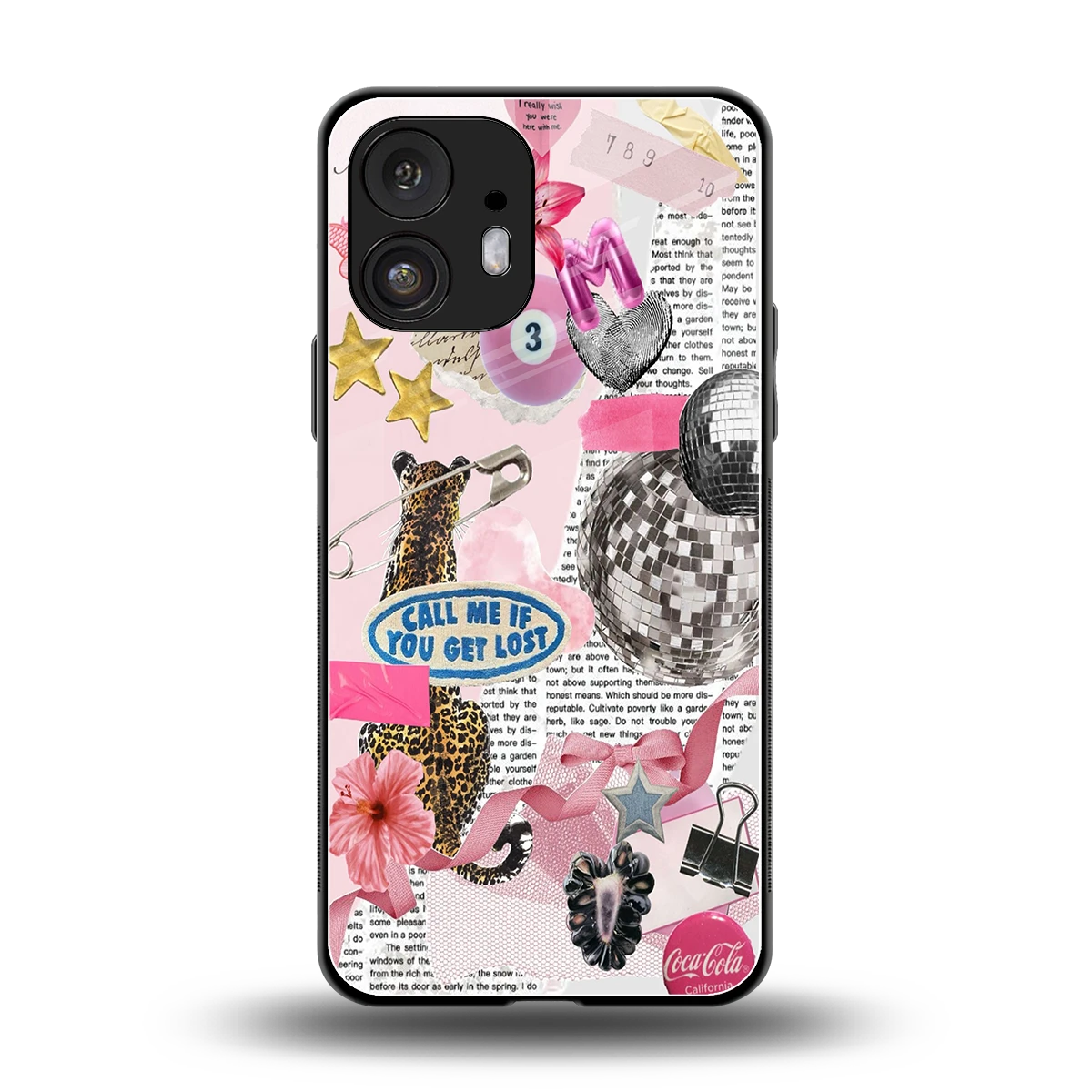 Lost Call back phone cover | glass case for nothing phone 2