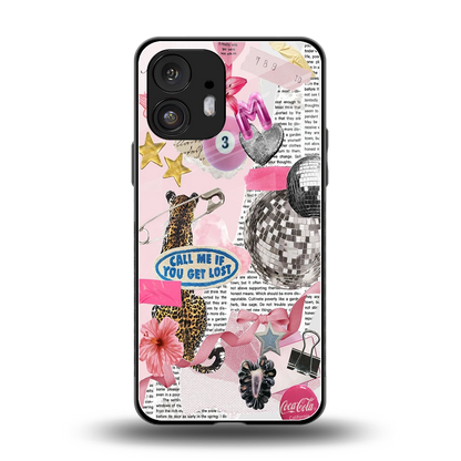 Lost Call back phone cover | glass case for nothing phone 2