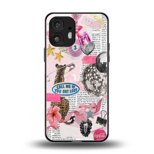 Lost Call back phone cover | glass case for nothing phone 2