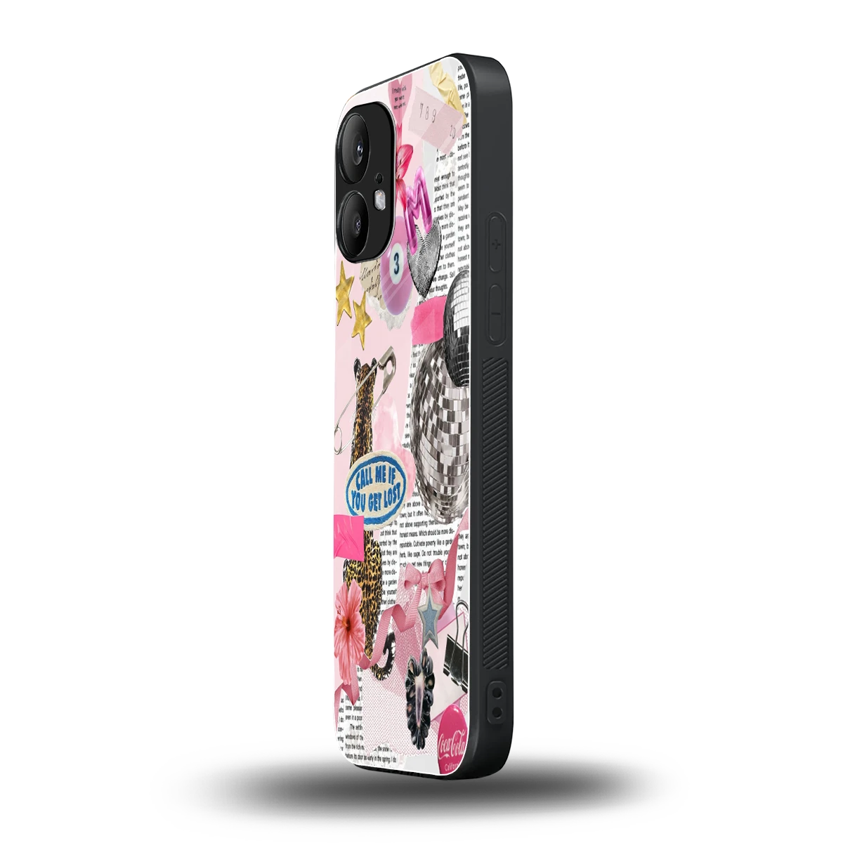 Lost Call nothing phone 2 mobile cover | shockproof glass phone case