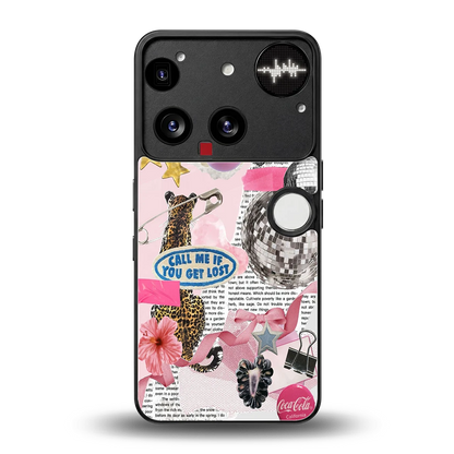 Lost Call back phone cover | glass case for nothing phone 3