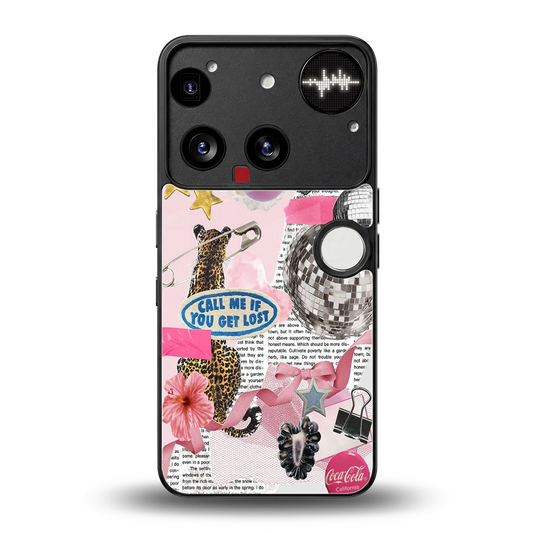 Lost Call back phone cover | glass case for nothing phone 3