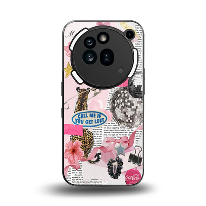 Lost Call back phone cover | glass case for nothing phone 3a pro