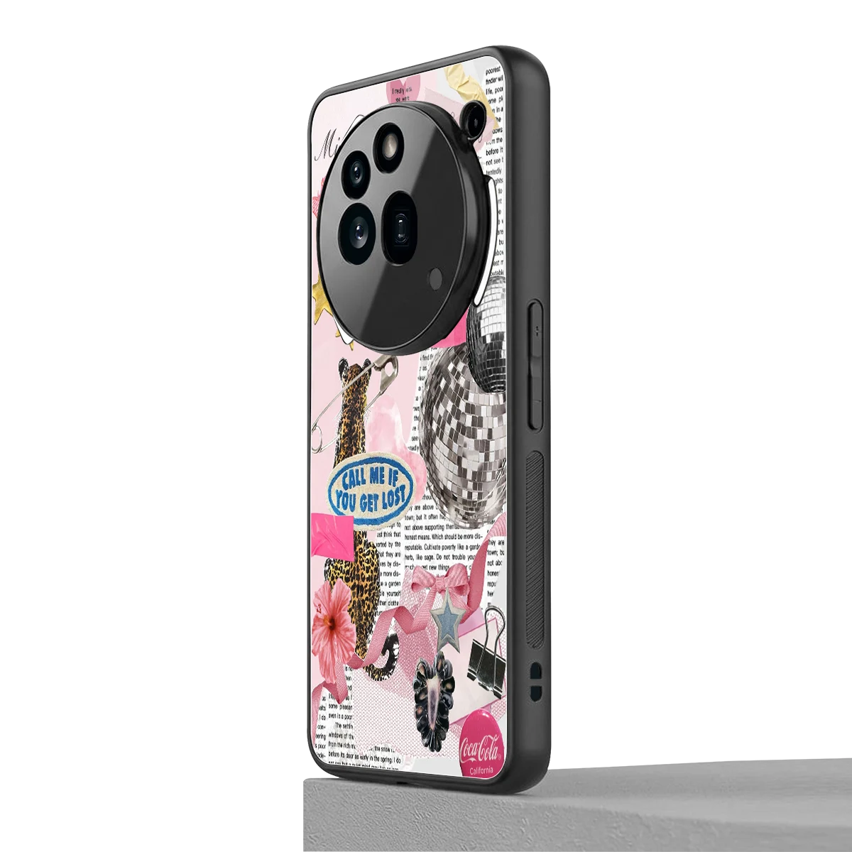 Lost Call nothing phone 3a pro mobile cover | shockproof glass phone case