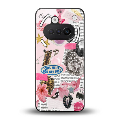 Lost Call back phone cover | glass case for nothing phone 3a