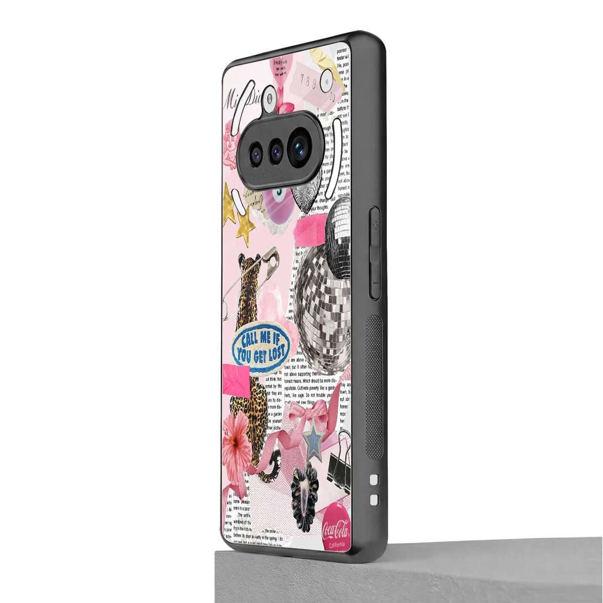 Lost Call nothing phone 3a mobile cover | shockproof glass phone case