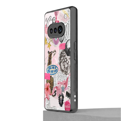 Lost Call nothing phone 3a mobile cover | shockproof glass phone case
