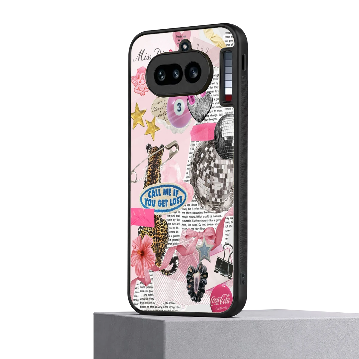 Lost Call nothing phone 4a mobile cover | shockproof glass phone case