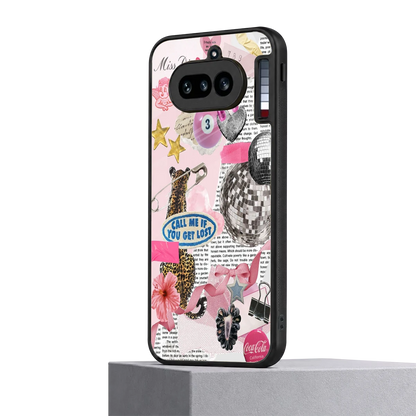 Lost Call nothing phone 4a mobile cover | shockproof glass phone case