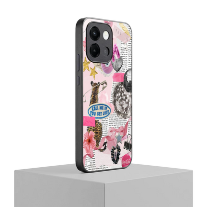 Lost Call oneplus 13s mobile cover | shockproof glass phone case