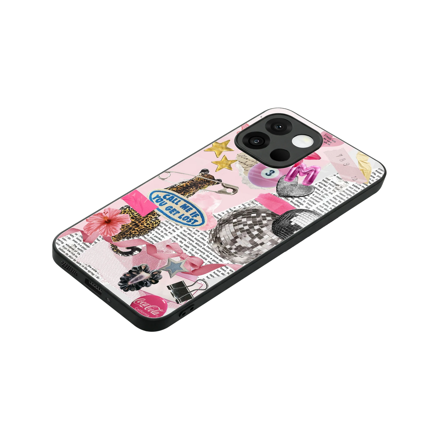 Lost Call stylish phone case for oneplus 13s | glossy glass and slim fit