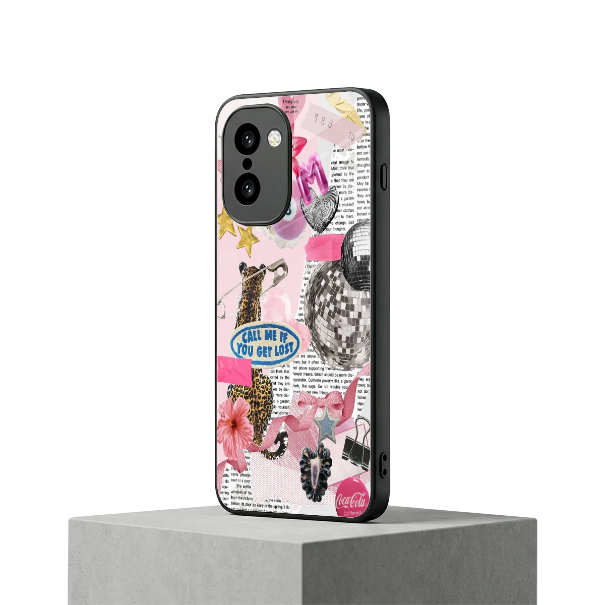 Lost Call oneplus 15r mobile cover | shockproof glass phone case
