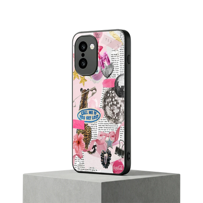 Lost Call oneplus 15r mobile cover | shockproof glass phone case