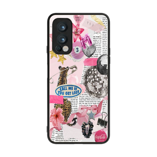Lost Call back phone cover | glass case for oneplus nord 2