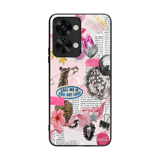 Lost Call back phone cover | glass case for oneplus nord 2t