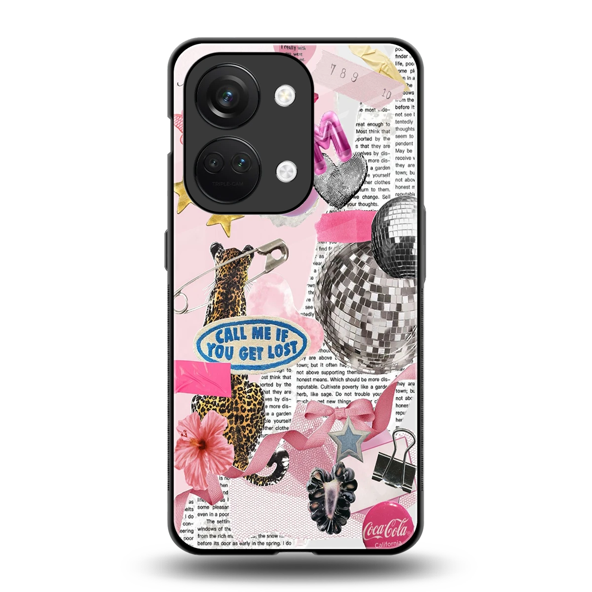 Lost Call back phone cover | glass case for oneplus nord 3