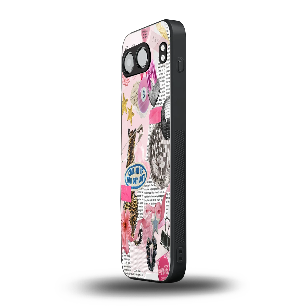 Lost Call oneplus nord 4 mobile cover | shockproof glass phone case