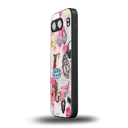 Lost Call oneplus nord 4 mobile cover | shockproof glass phone case