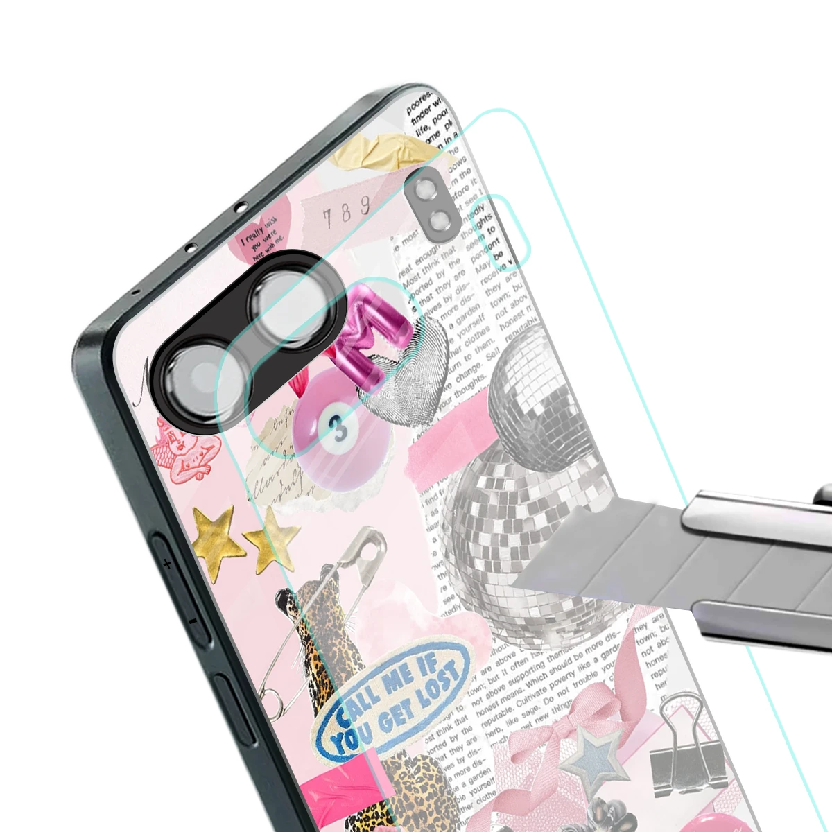 Lost Call stylish phone case for oneplus nord 4 | glossy glass and slim fit