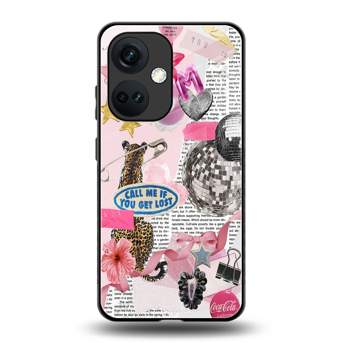 Lost Call back phone cover | glass case for oneplus nord ce 3