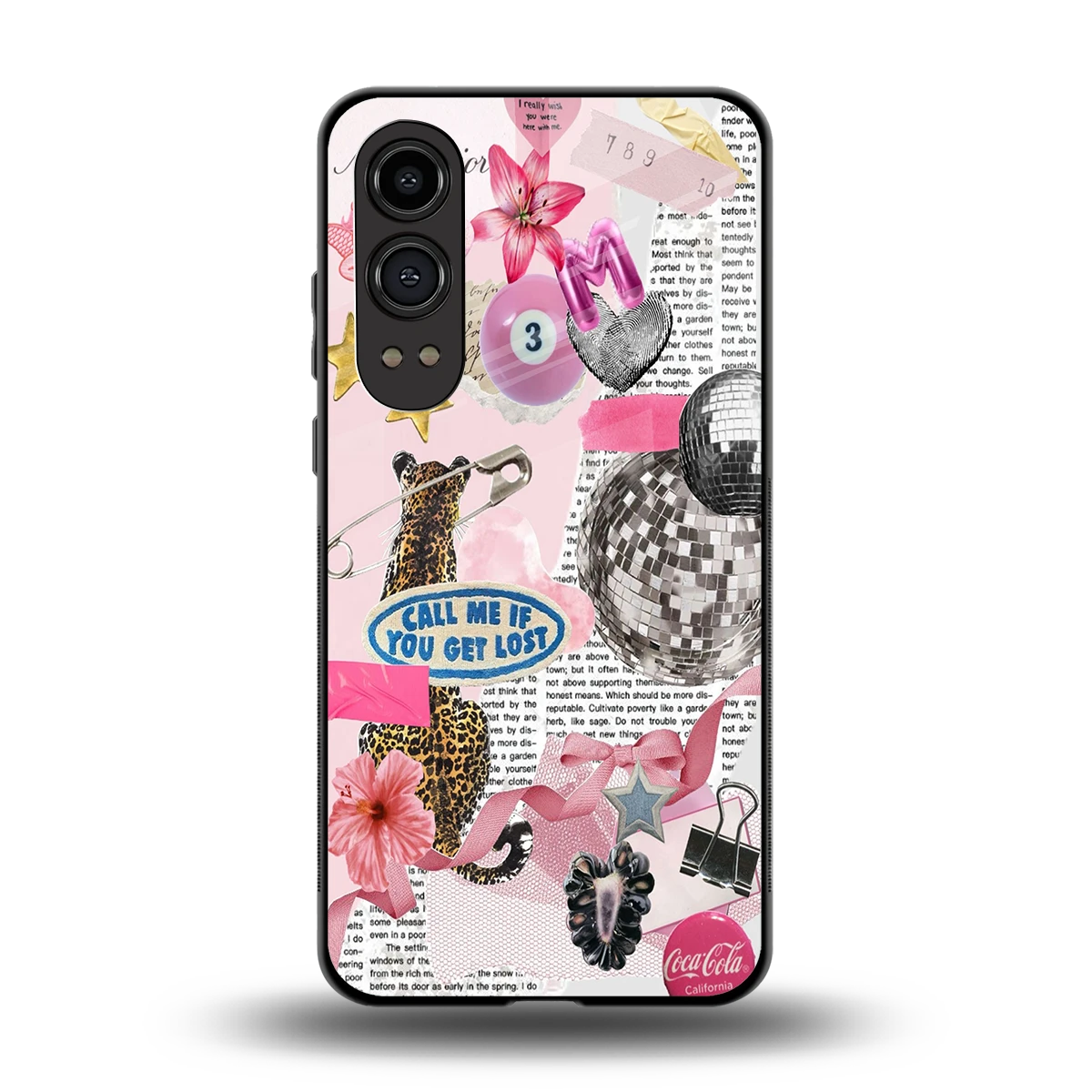 Lost Call back phone cover | glass case for oneplus nord ce 4 lite