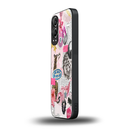 Lost Call oneplus nord ce 4 lite mobile cover | shockproof glass phone case