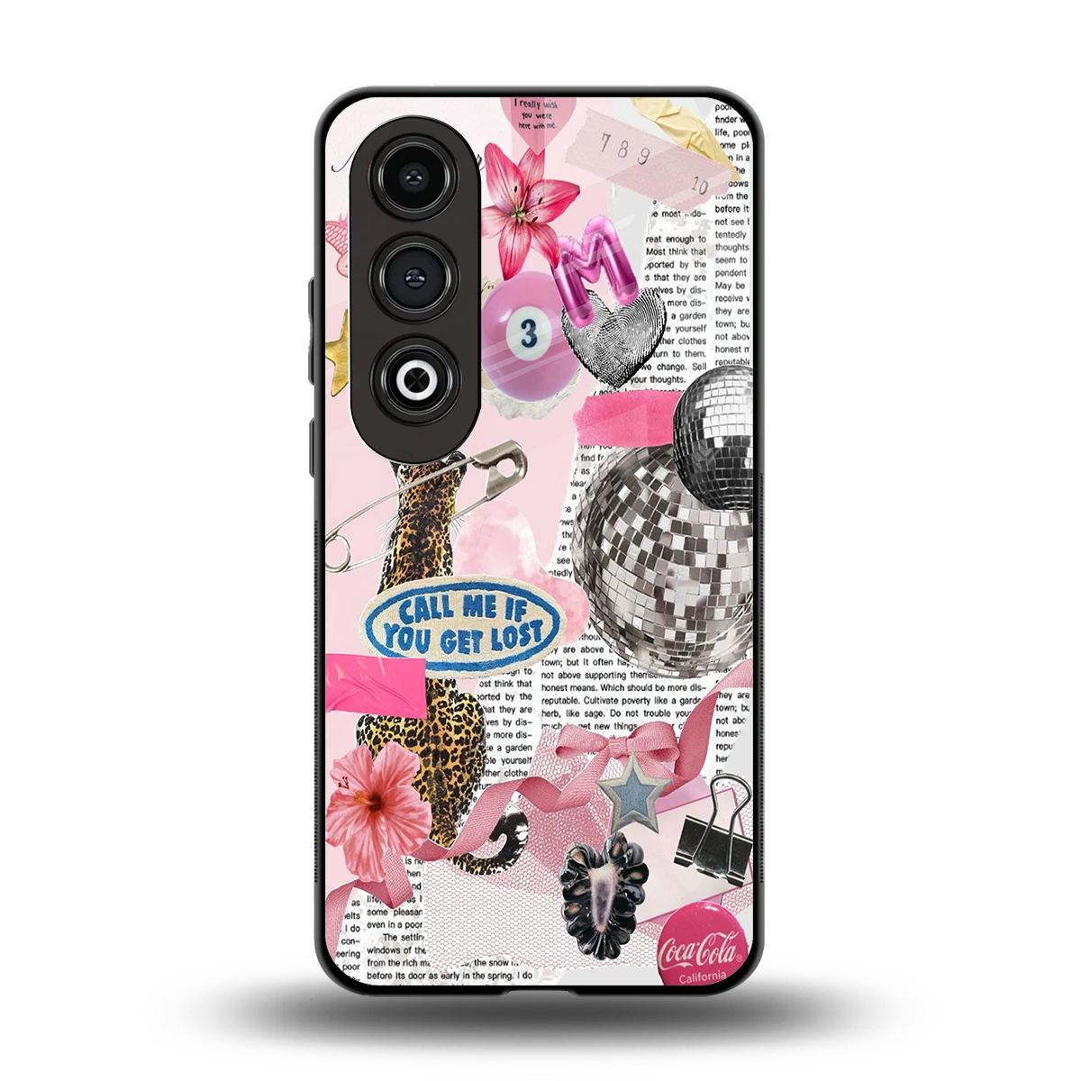 Lost Call back phone cover | glass case for oneplus nord ce 4