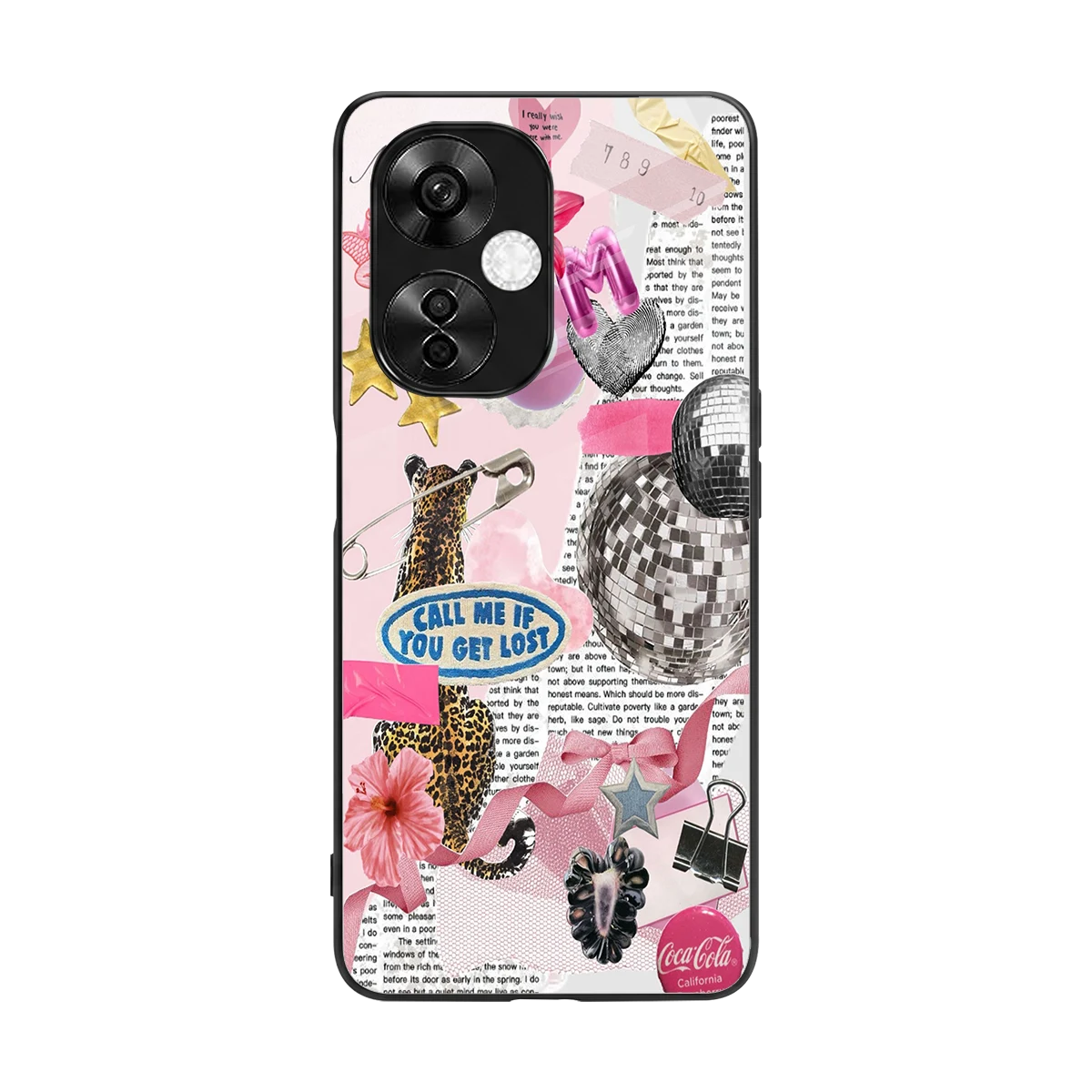 Lost Call back phone cover | glass case for oneplus nord ce 3 lite