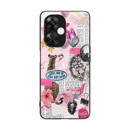 Lost Call back phone cover | glass case for oneplus nord ce 3 lite