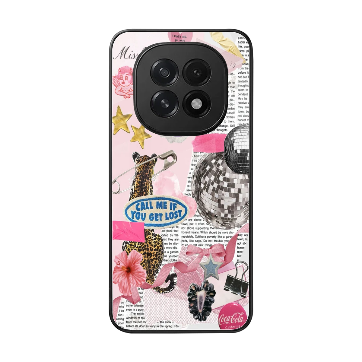 Lost Call back phone cover | glass case for oppo f29 5g