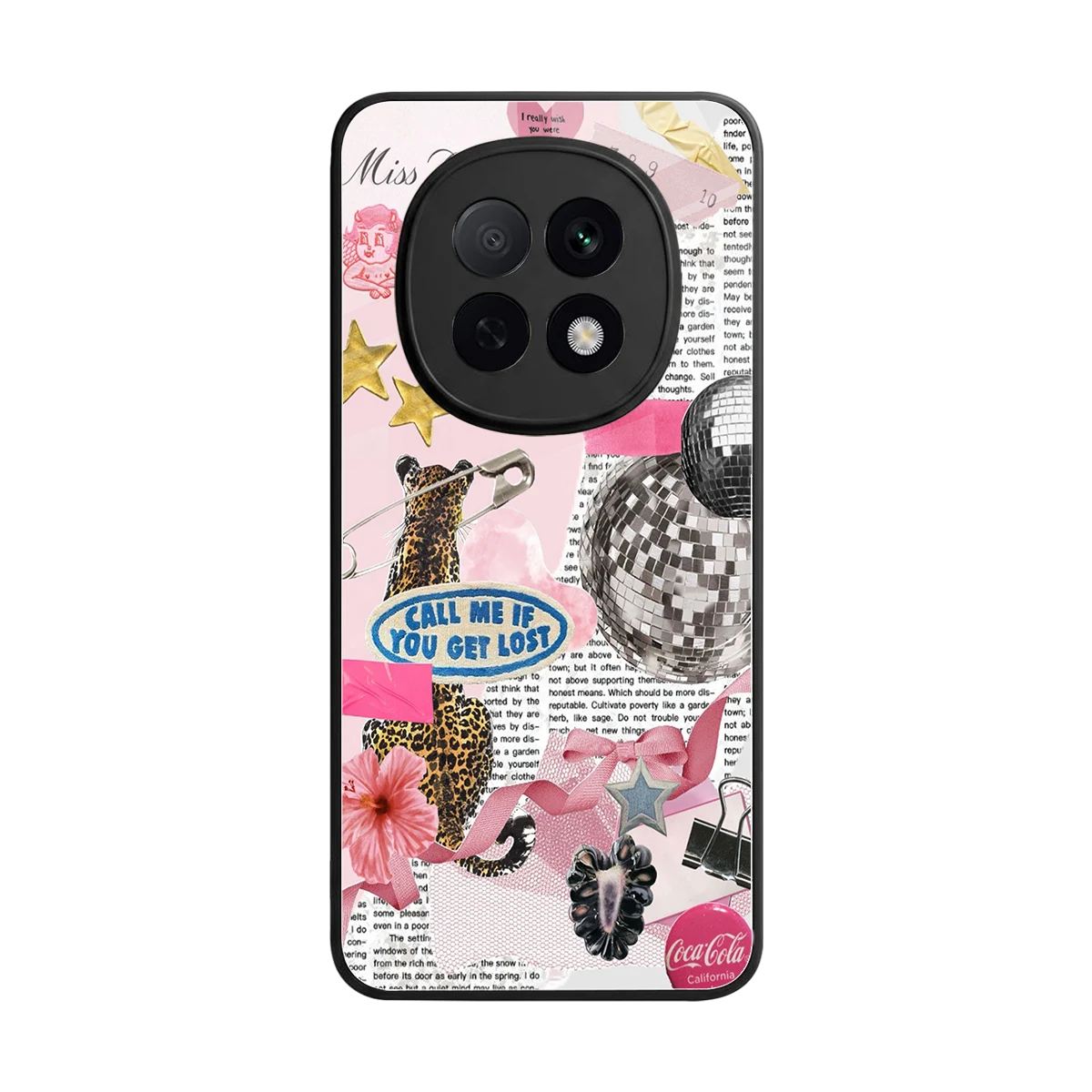 Lost Call back phone cover | glass case for oppo f29 pro 5g