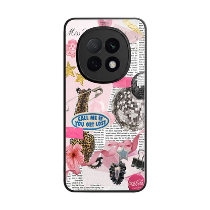 Lost Call back phone cover | glass case for oppo f29 pro 5g