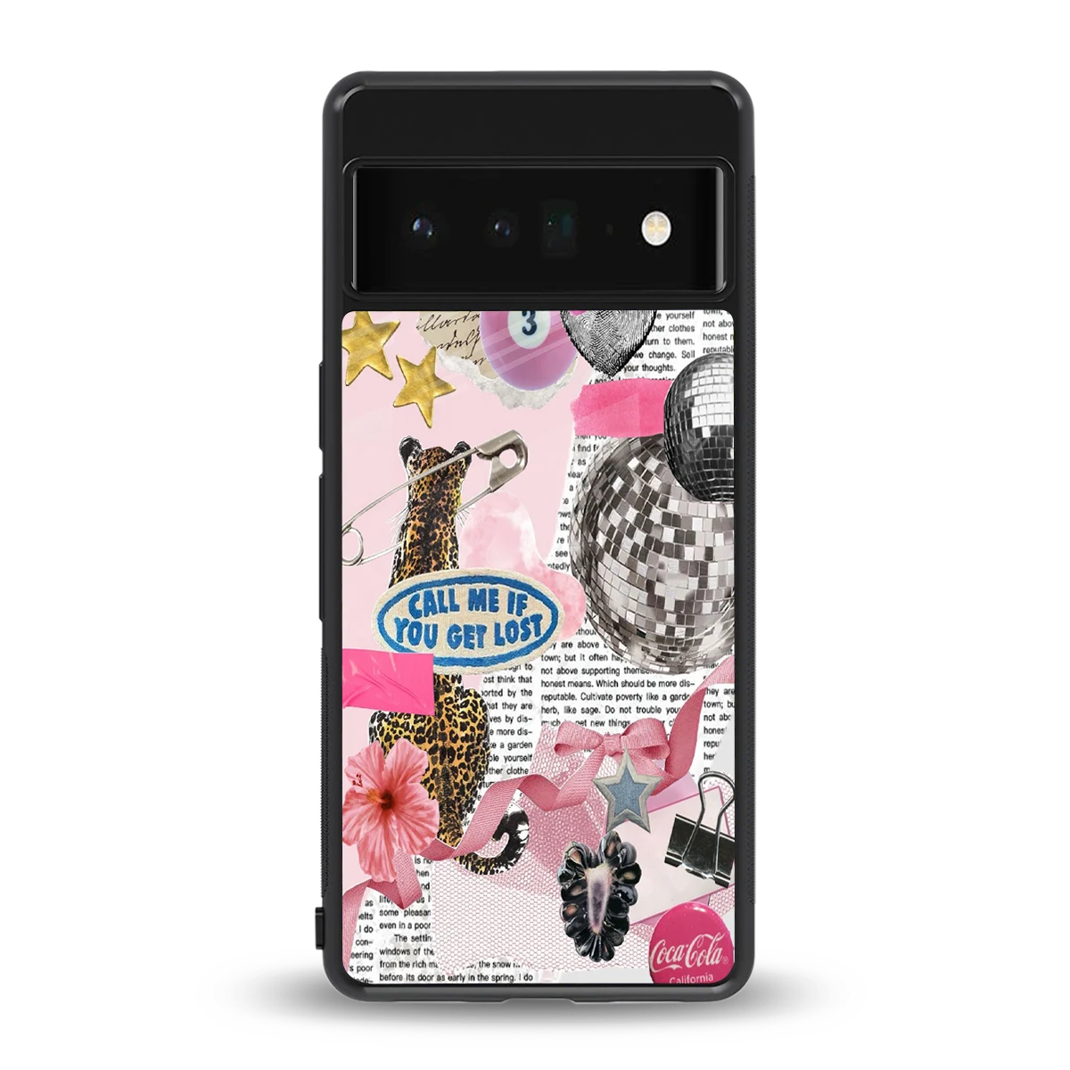 Lost Call back phone cover | glass case for google pixel 6 pro
