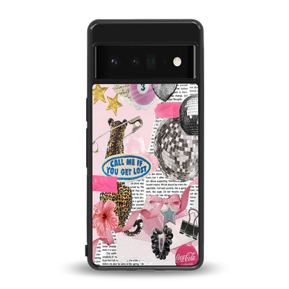 Lost Call back phone cover | glass case for google pixel 6 pro