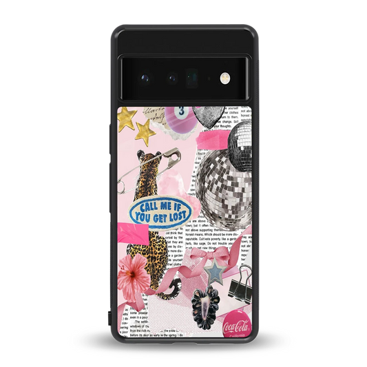 Lost Call back phone cover | glass case for google pixel 6 pro
