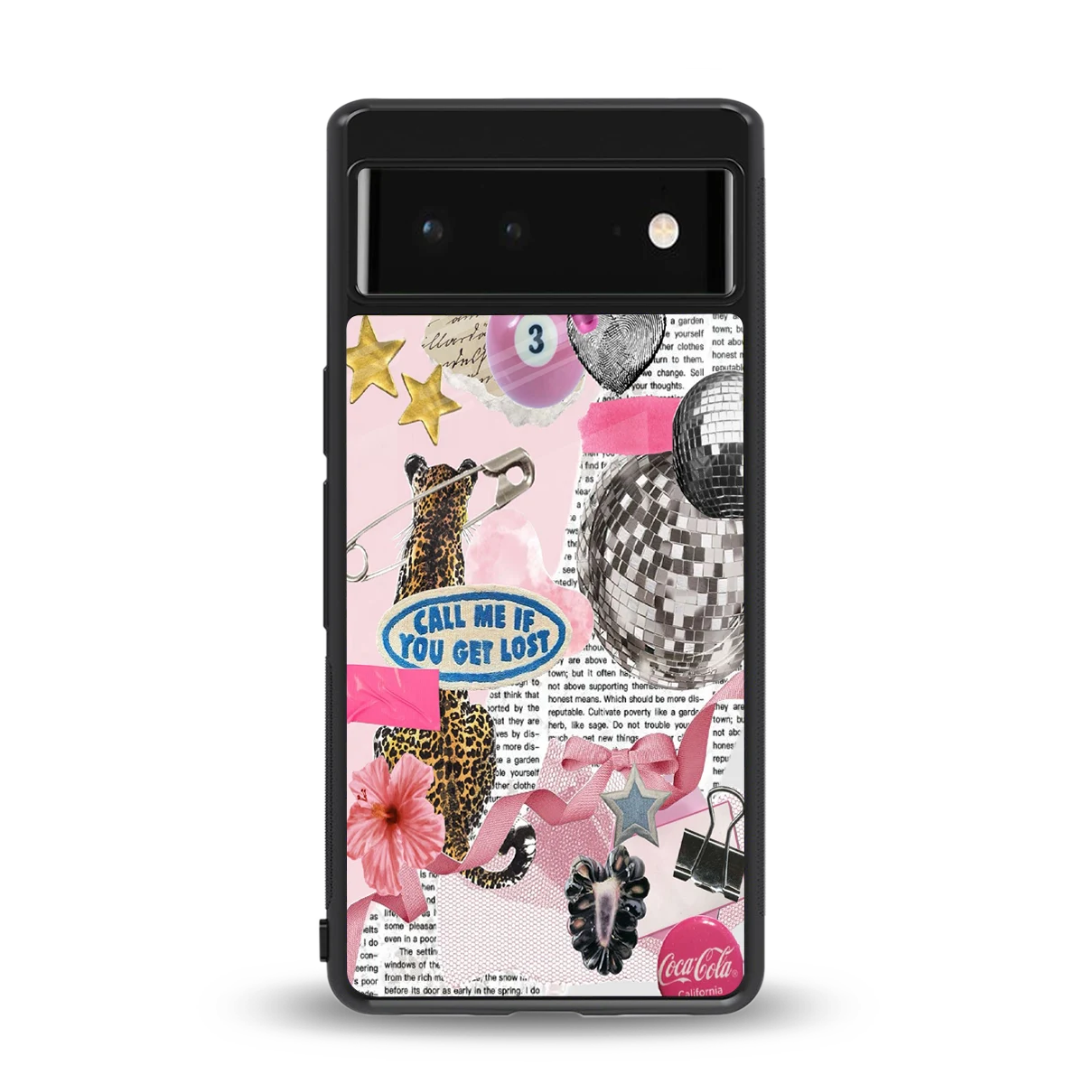Lost Call back phone cover | glass case for google pixel 6a