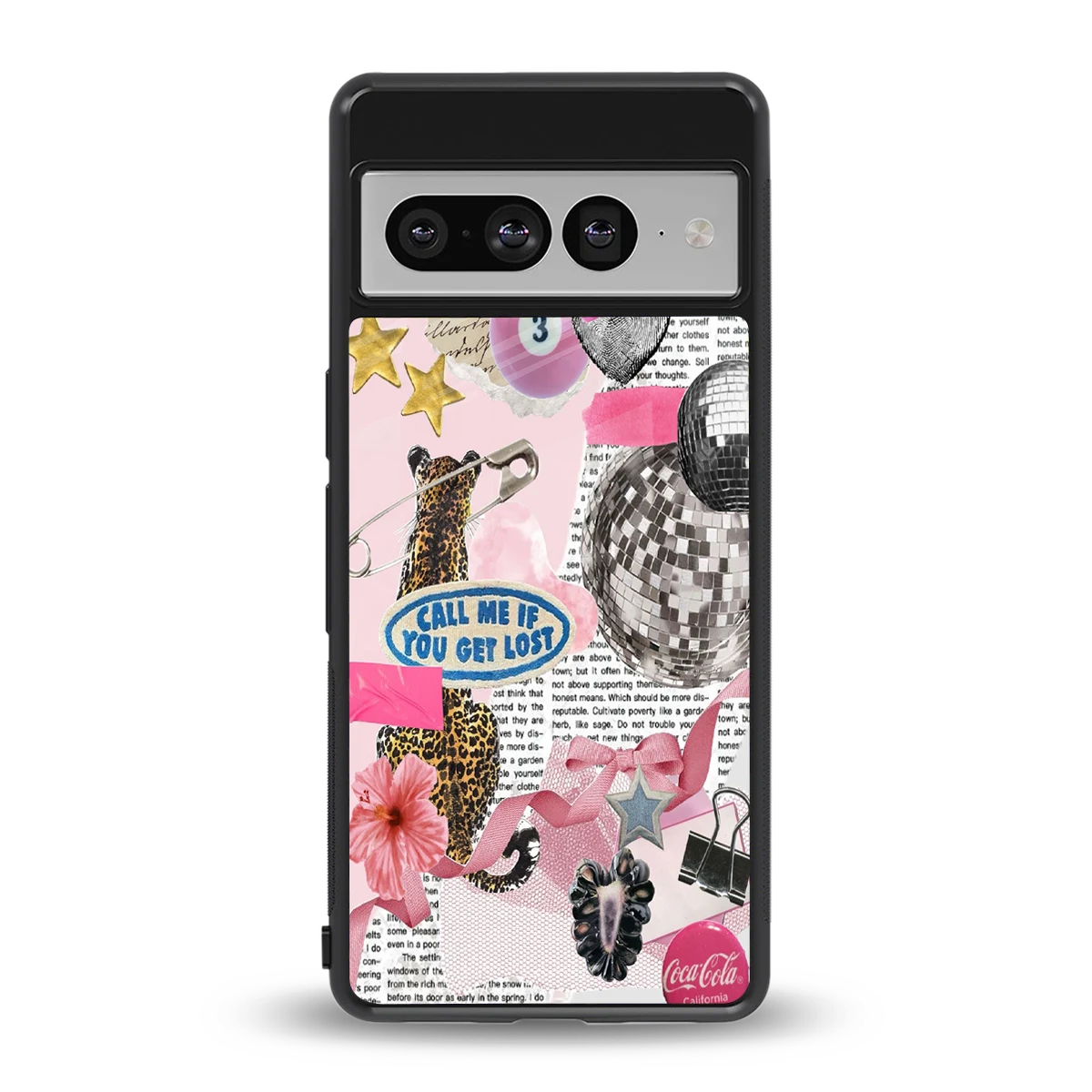 Lost Call back phone cover | glass case for google pixel 7 pro