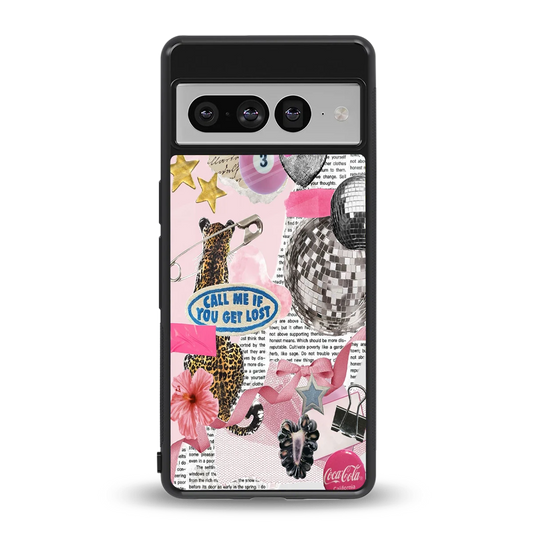 Lost Call back phone cover | glass case for google pixel 7 pro