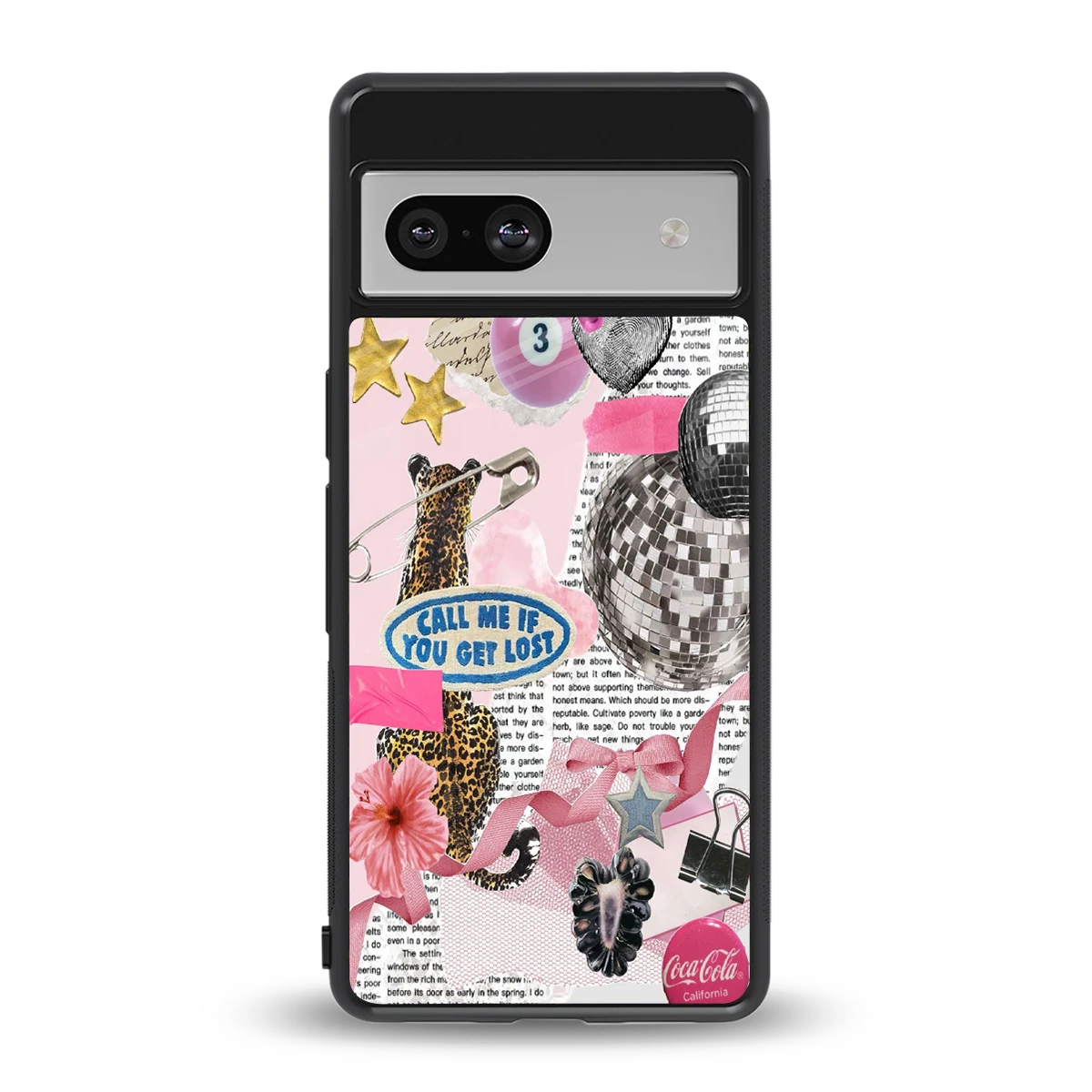 Lost Call back phone cover | glass case for google pixel 7a