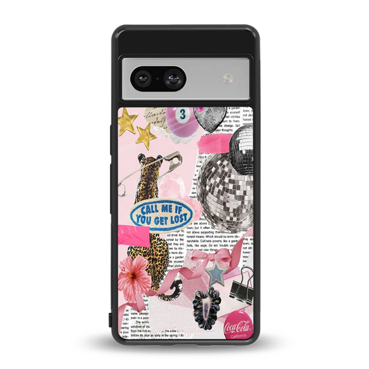 Lost Call back phone cover | glass case for google pixel 7a