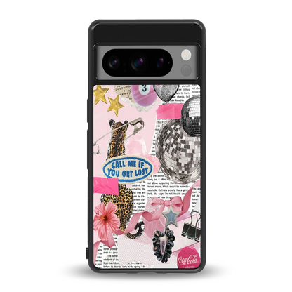 Lost Call back phone cover | glass case for google pixel 8 pro